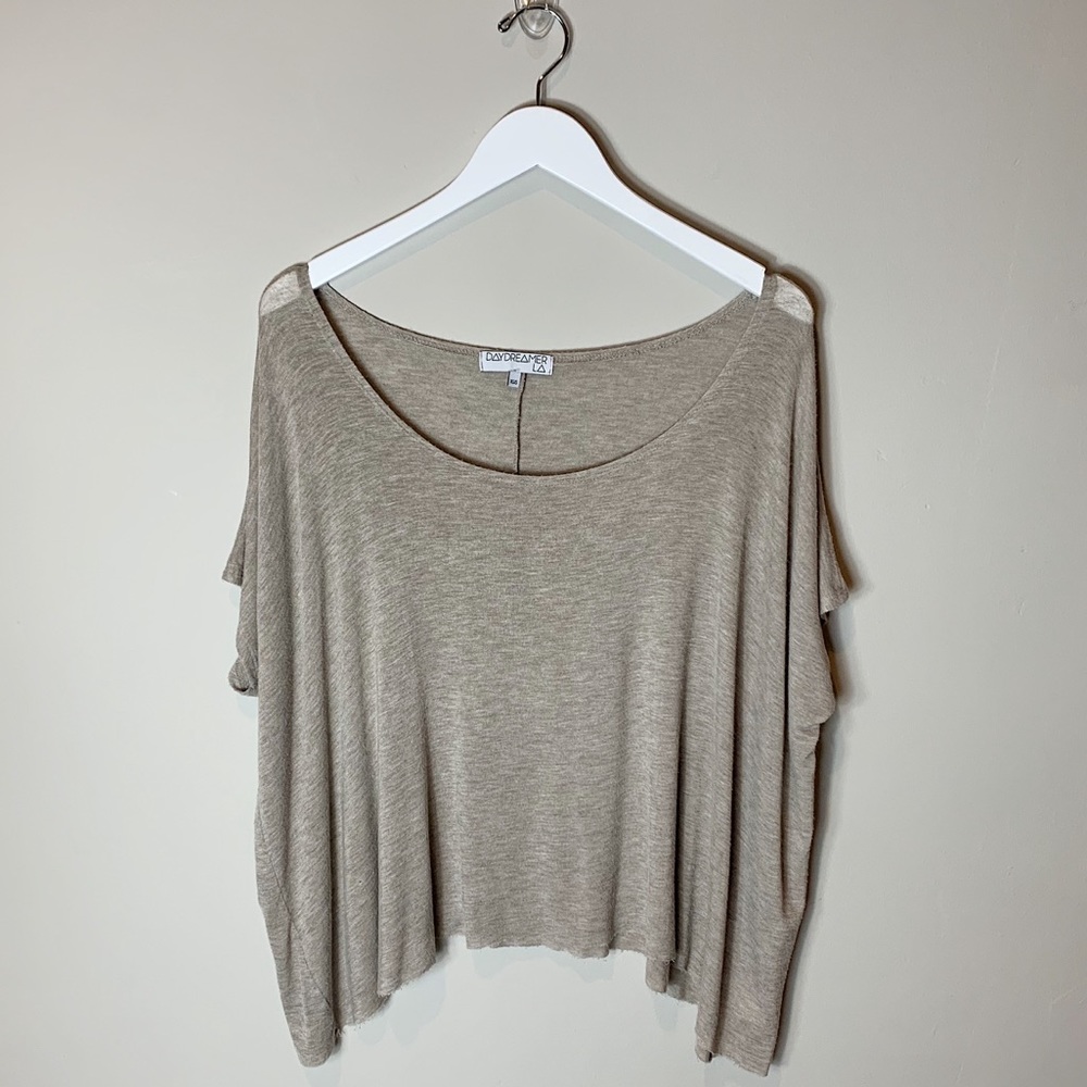 Daydreamer LA Dolman Tee Oatmeal